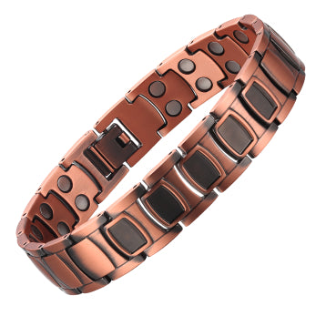 Electroplated Gold Pure Copper Magnetic Therapy Bracelet