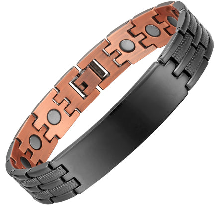 Electroplated Gold Pure Copper Magnetic Therapy Bracelet