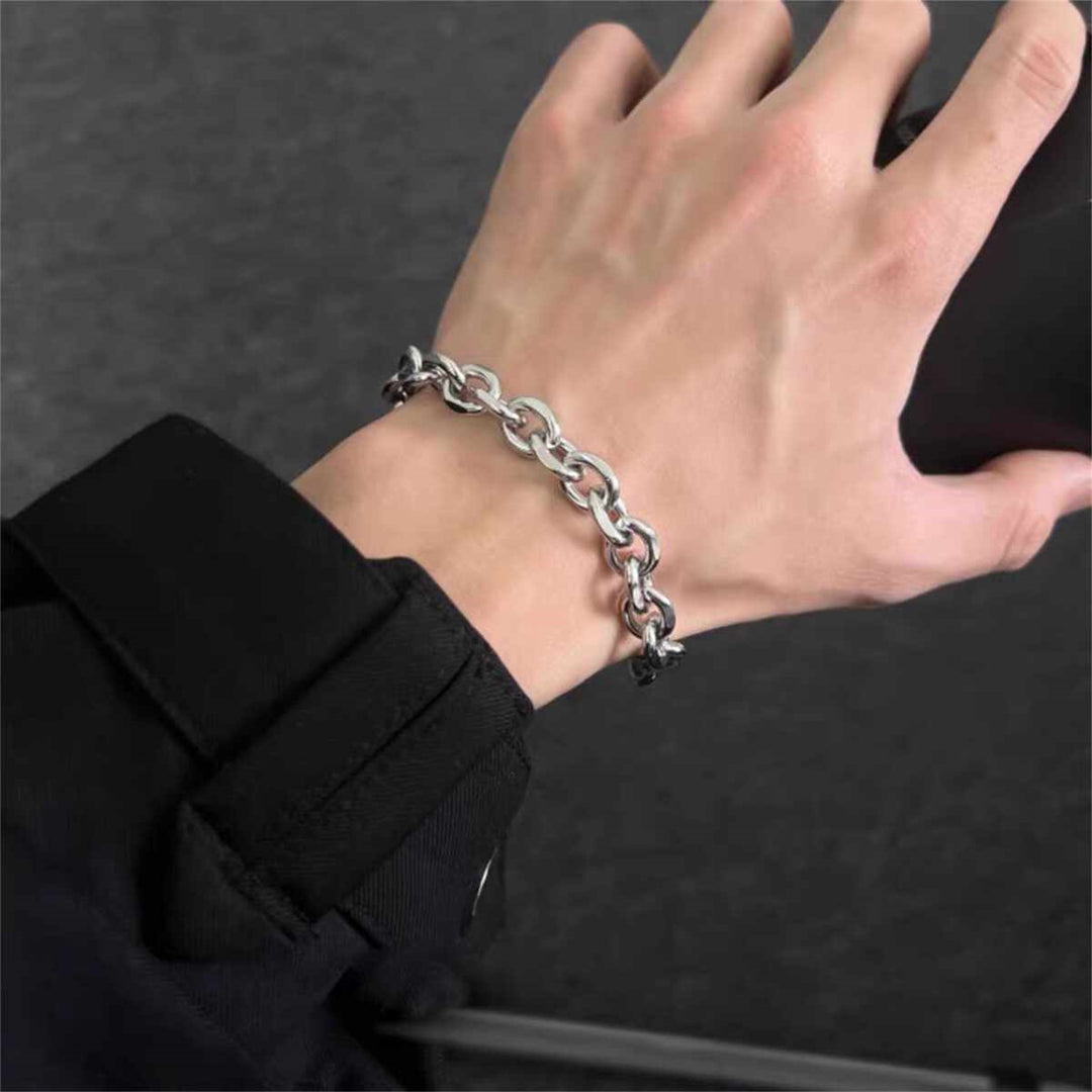 S925 Sterling Silver Cuba Bracelet Men